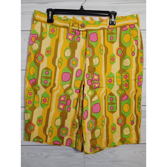 Mens Loudmouth Sock It To Me Golf Shorts size 36 - Picture 1 of 4